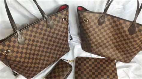 authentic vs fake lv damier azur|damier azur youtube.